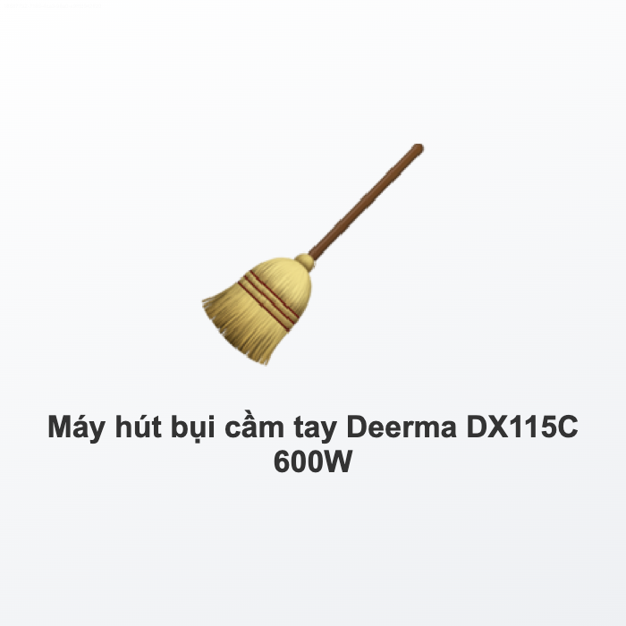 Máy hút bụi cầm tay Deerma DX115C 600W